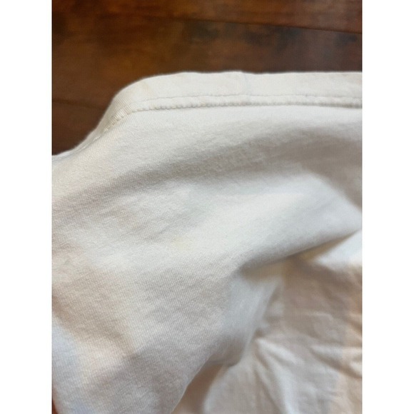 Ape Tees By Jim Design Short Sleeve White W/ Purple Wording Size Large - Picture 8 of 9